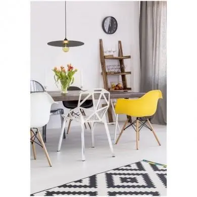 Suspension Industrielle PLAT 68145 Noir FAR_68145 68145 Suspension Industrielle PLAT 68145 Noir FARO 68145