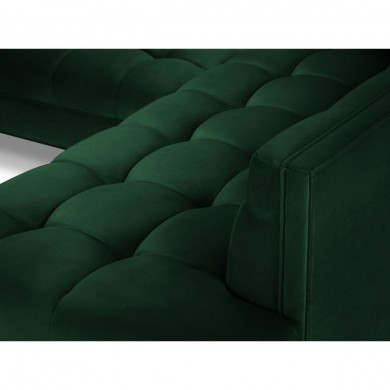 Canapé d'angle droit Karoo Vert Bouteille Pieds Métal Doré BOUTICA DESIGN MIC_RC_51_F1_KAROO4