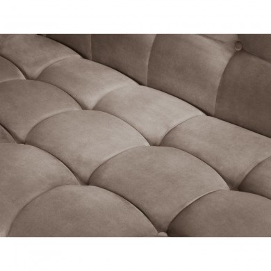 Canapé d'angle droit Karoo Cappuccino Pieds Métal Noir BOUTICA DESIGN MIC_RC_51_F2_KAROO2