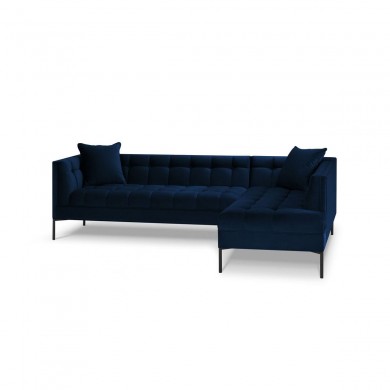 Canapé d'angle droit Karoo Bleu Roi Pieds Métal Noir BOUTICA DESIGN MIC_RC_51_F2_KAROO5