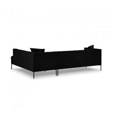 Canapé d'angle droit velours Karoo Noir BOUTICA DESIGN MIC_RC_51_F2_KAROO8