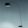 Lampadaire Arc Papua Noir 1x60W E27 FARO 68463