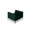 Fauteuil velours Karoo Vert Bouteille Pieds Métal Noir BOUTICA DESIGN MIC_ARM_51_F2_KAROO4