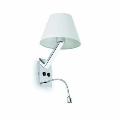 Applique Liseuse Moma 1x60W E27 Blanc FARO 68506