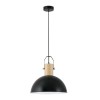 Suspension Margot Noir 1x25W E27 FARO 68561