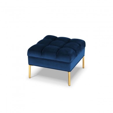 Pouf velours Karoo Bleu Roi Pieds Métal Doré BOUTICA DESIGN MIC_POUF_51_F1_KAROO7