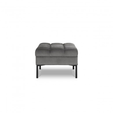 Pouf velours Karoo Gris Clair Pieds Métal Noir MIC_POUF_51_F2_KAROO6 MIC_POUF_51_F2_KAROO6 Pouf velours Karoo Gris Clair Pieds Métal Noir BOUTICA DESIGN MIC_POUF_51_F2_KAROO6