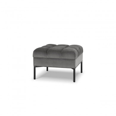 Pouf velours Karoo Gris Clair Pieds Métal Noir MIC_POUF_51_F2_KAROO6 MIC_POUF_51_F2_KAROO6 Pouf velours Karoo Gris Clair Pieds Métal Noir BOUTICA DESIGN MIC_POUF_51_F2_KAROO6