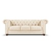 Canapé velours Lapis Beige Clair 3 Places BOUTICA DESIGN MIC_3S_103_F1_LAPIS1