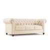 Canapé velours Lapis Beige Clair 3 Places BOUTICA DESIGN MIC_3S_103_F1_LAPIS1