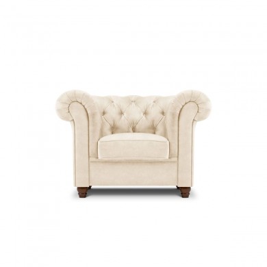 Fauteuil velours Lapis Beige Clair BOUTICA DESIGN MIC_ARM_103_F1_LAPIS1