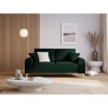 Canapé velours Larnite Vert Bouteille Pieds Métal Doré 2 Places BOUTICA DESIGN MIC_2S_51_B1_LARNITE5