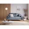 Canapé velours Larnite Bleu Clair Pieds Métal Doré 2 Places BOUTICA DESIGN MIC_2S_51_B1_LARNITE7