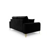 Canapé velours Larnite Noir Pieds Métal Doré 2 Places BOUTICA DESIGN MIC_2S_51_B1_LARNITE12