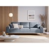 Canapé velours Larnite Bleu Clair Pieds Métal Doré 3 Places BOUTICA DESIGN MIC_3S_51_B1_LARNITE7