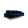 Canapé velours Larnite Bleu Roi Pieds Métal Doré 3 Places BOUTICA DESIGN MIC_3S_51_B1_LARNITE8