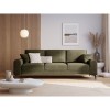 Canapé velours Larnite Vert Pieds Métal Chromé Noir 3 Places BOUTICA DESIGN MIC_3S_51_B2_LARNITE4