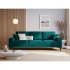 Canapé velours Larnite Turquoise Pieds Métal Chromé Noir 3 Places BOUTICA DESIGN MIC_3S_51_B2_LARNITE6