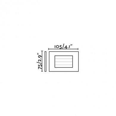 Encastrable murale Spark-2 Blanc 1x5W SMD LED FAR_70165 70165 Encastrable murale Spark-2 Blanc 1x5W SMD LED FARO 70165