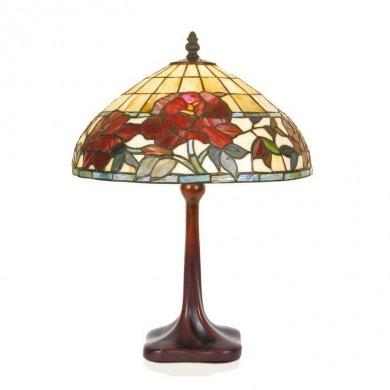 Lampe Tiffany FLEUR 1xE27 D36 MYTIFFANY DT34+P25