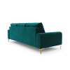 Canapé velours Larnite Turquoise Pieds Métal Doré 4 Places BOUTICA DESIGN MIC_4S_51_B1_LARNITE6