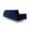 Canapé velours Larnite Bleu Roi Pieds Métal Doré 4 Places BOUTICA DESIGN MIC_4S_51_B1_LARNITE8