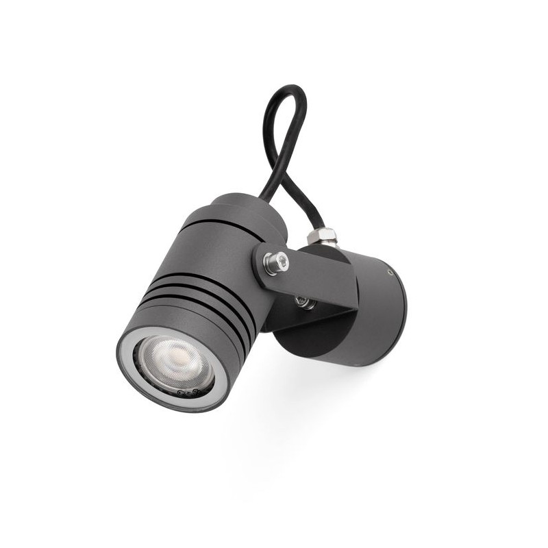 Projecteur Lit Gris GU10 Max. 8W IP54 FARO 70260