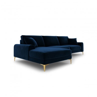 Canapé d'angle gauche Larnite Bleu Roi Pieds Métal Doré BOUTICA DESIGN MIC_LC_51_B1_LARNITE8