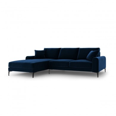 Canapé d'angle gauche Larnite Bleu Roi Pieds Métal Chromé Noir BOUTICA DESIGN MIC_LC_51_B2_LARNITE8