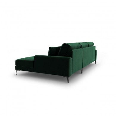 Canapé d'angle droit Larnite Vert Bouteille Pieds Métal Chromé Noir BOUTICA DESIGN MIC_RC_51_B2_LARNITE5