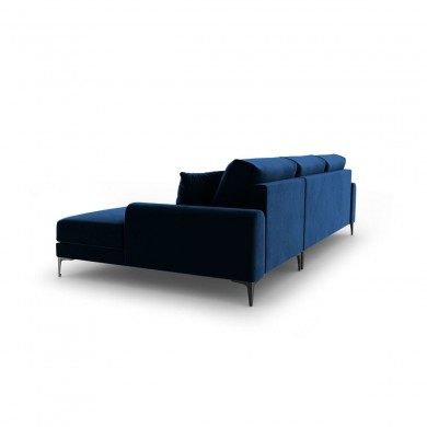 Canapé d'angle droit Larnite Bleu Roi Pieds Métal Chromé Noir BOUTICA DESIGN MIC_RC_51_B2_LARNITE8