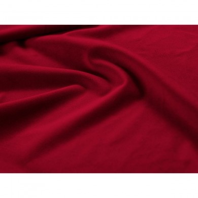 Canapé panoramique Larnite Rouge Pieds Métal Chromé Noir BOUTICA DESIGN MIC_U_51_B2_LARNITE2