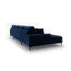 Canapé panoramique Larnite Bleu Roi Pieds Métal Chromé Noir BOUTICA DESIGN MIC_U_51_B2_LARNITE8