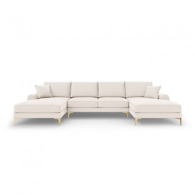 Canapé panoramique Larnite Beige Clair BOUTICA DESIGN MIC_U_52_B1_LARNITE1