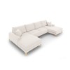 Canapé panoramique Larnite Beige Clair BOUTICA DESIGN MIC_U_52_B1_LARNITE1