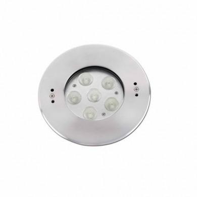 Spot Encastré Extérieur Nickel Mat Led 6 X 2W Edel FARO 70455