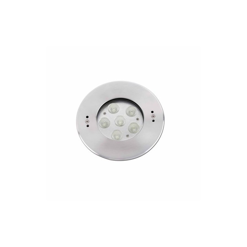 Spot Encastré Extérieur Nickel Mat Led 6 X 2W Edel FARO 70455