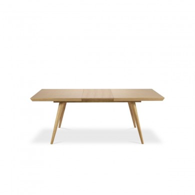 Table extensible Linda Placage en Chêne Naturel BOUTICA DESIGN MIC_TAB_EXT_160_LINDA1