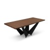 Table Lottie Placage en Chêne Foncé 75x100x180 BOUTICA DESIGN MIC_TAB_180x100_LOTTIE2