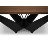 Table Lottie Placage en Chêne Foncé 75x100x180 BOUTICA DESIGN MIC_TAB_180x100_LOTTIE2