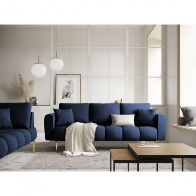 Canapé velours Malvin Bleu Roi BOUTICA DESIGN MIC_3S_58_F1_MALVIN1