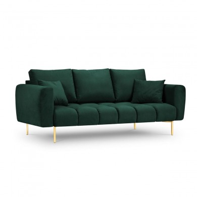 Canapé velours Malvin Vert Bouteille MIC_3S_58_F1_MALVIN2 MIC_3S_58_F1_MALVIN2 Canapé velours Malvin Vert Bouteille BOUTICA DESIGN MIC_3S_58_F1_MALVIN2