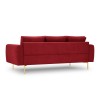 Canapé velours Malvin Rouge BOUTICA DESIGN MIC_3S_58_F1_MALVIN7