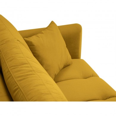 Canapé velours Malvin Jaune BOUTICA DESIGN MIC_3S_58_F1_MALVIN10