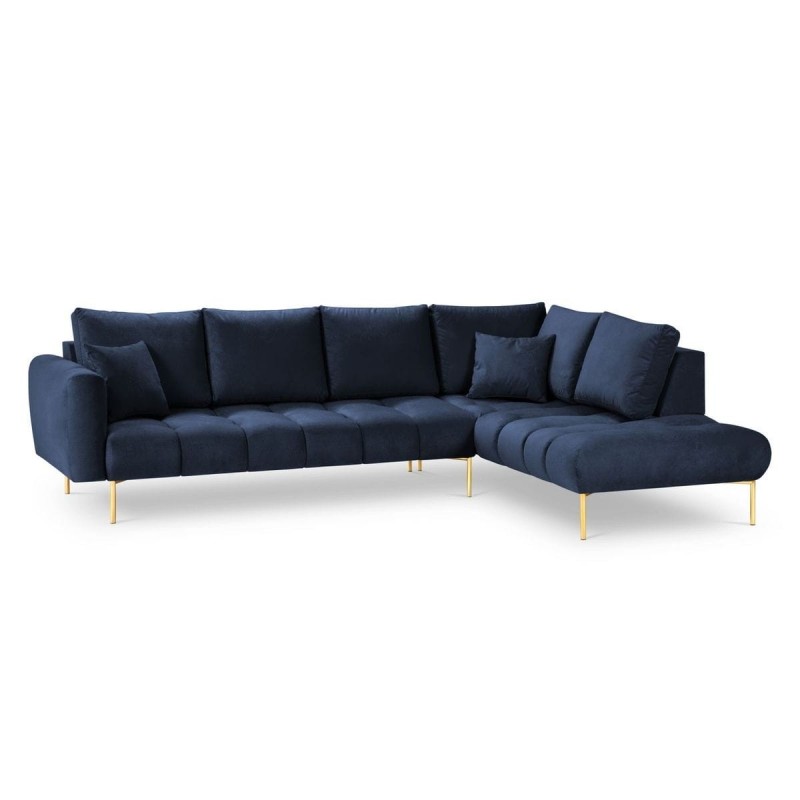 Canapé d'angle droit Malvin Bleu Roi BOUTICA DESIGN MIC_RC_58_F1_MALVIN1