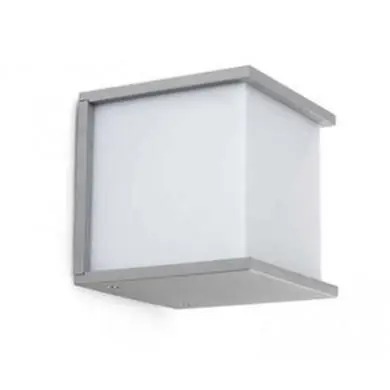 Applique Murale gris 1 x 15 W KUBICK FAR_70715 70715 Applique Murale gris 1 x 15 W KUBICK FARO 70715