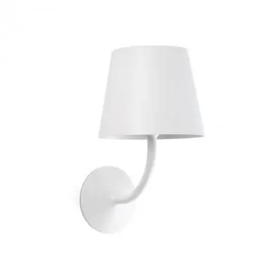 Applique Extérieur Toc Blanc SMD LED 8W 3000K 600lm IP65 FARO 70780