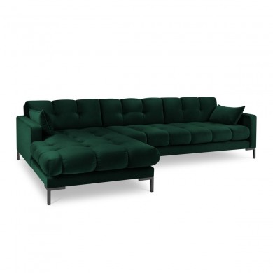Canapé d'angle gauche Mamaia Vert Bouteille Pieds Métal Noir BOUTICA DESIGN MIC_LC_51_F1_MAMAIA6