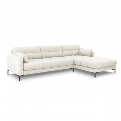 Canapé d'angle droit tissu Mamaia Beige Clair BOUTICA DESIGN MIC_RC_78_F1_MAMAIA1