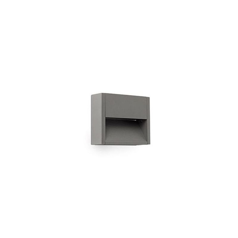 Applique Murale Extérieur Grada  Gris LED Intégrée 3W FARO 70906